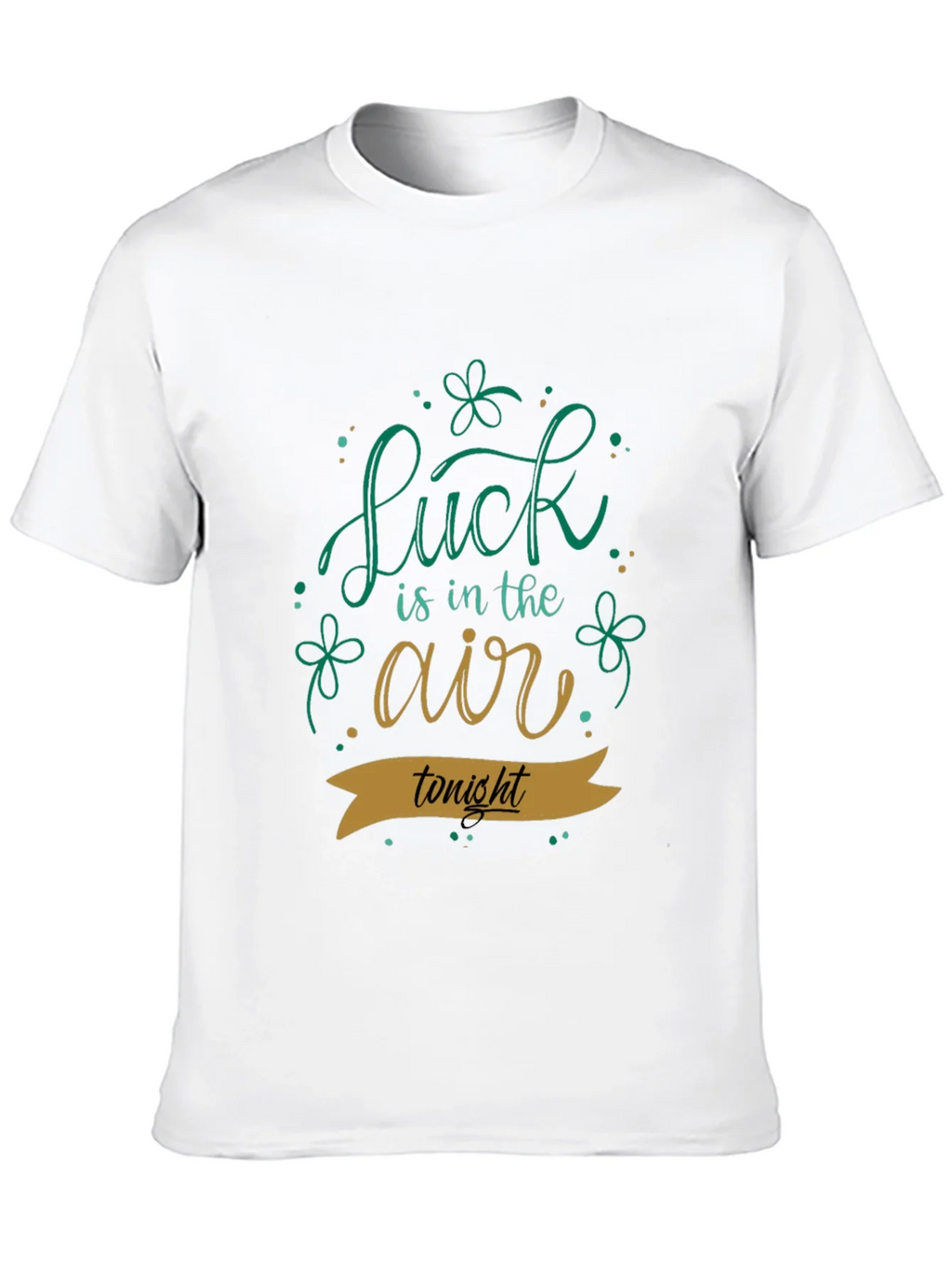 Lucky St. Patricks Day Black T-Shirt product image 6