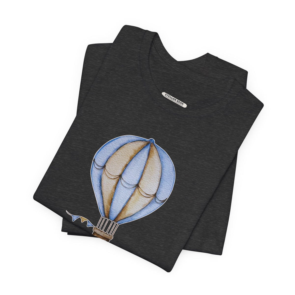 Hot Air Balloon Let's Fly Old-Style Vintage Objects Graphic product image 2