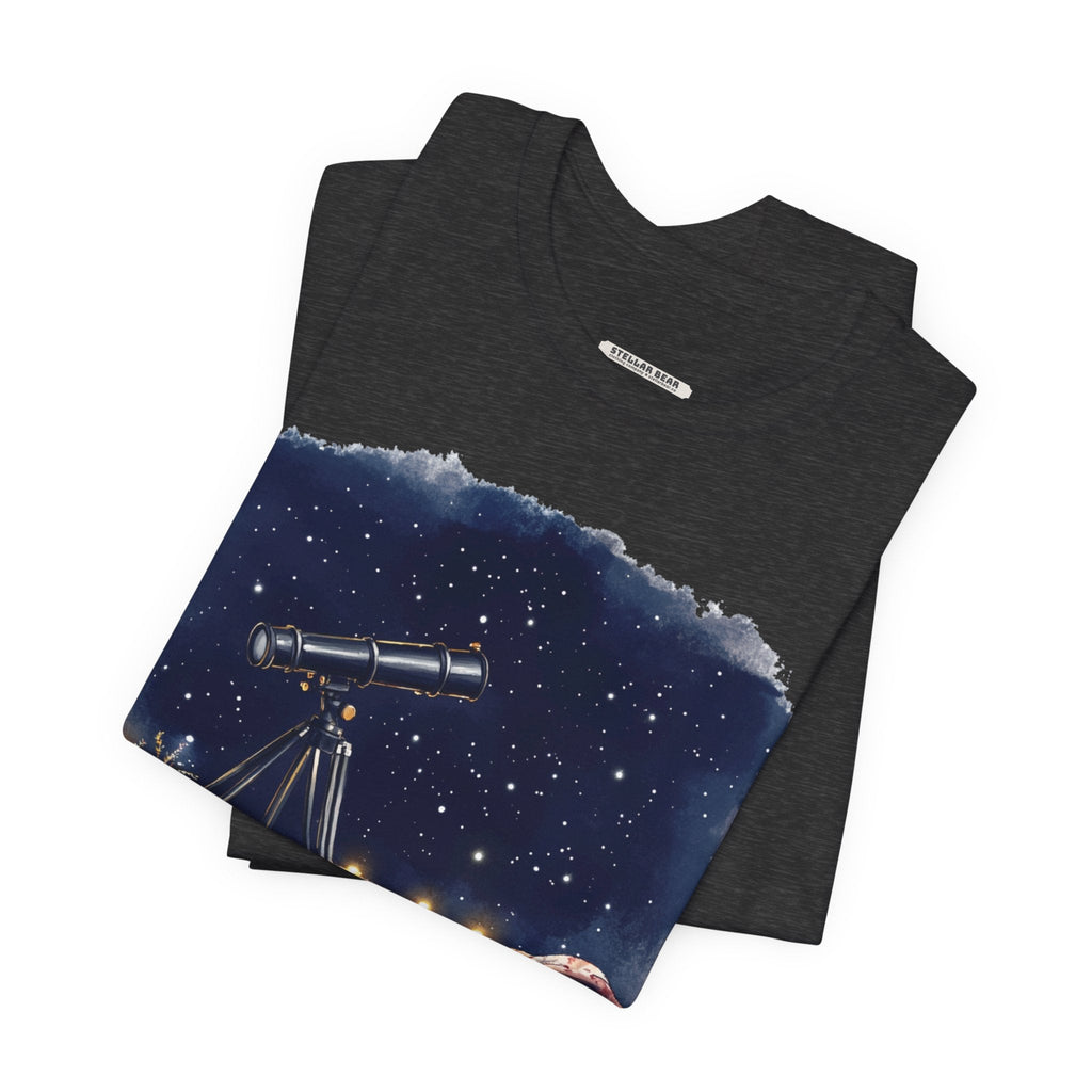 Let's Take a Look Telescope Graphic T-Shirt product image 2