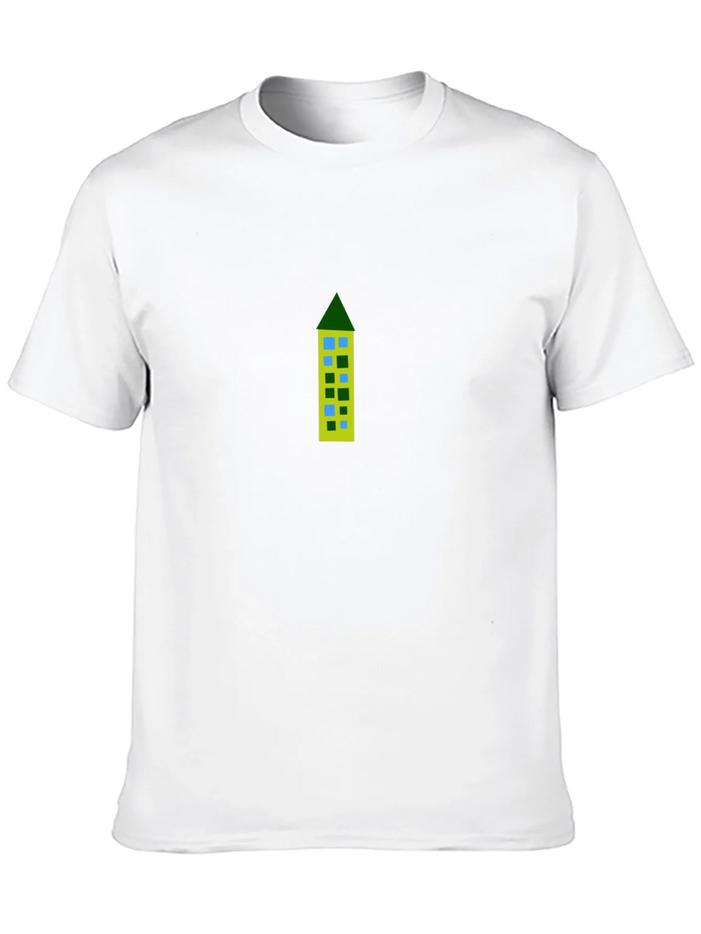 Building Print Black Tee product image 8