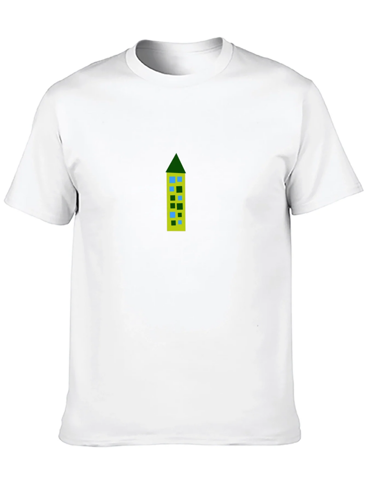 Building Print Black Tee product image 8