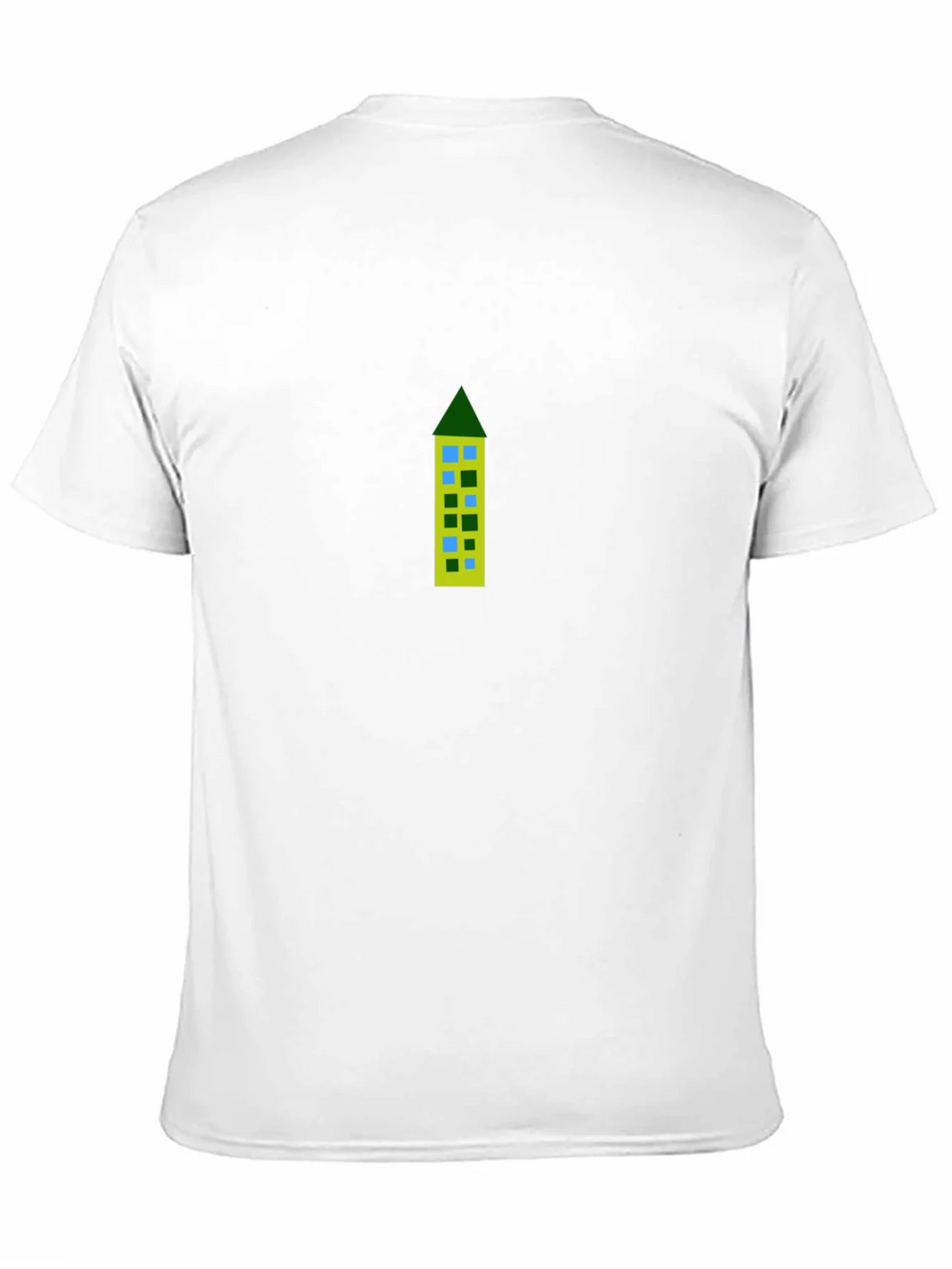 Building Print Black Tee product image 9