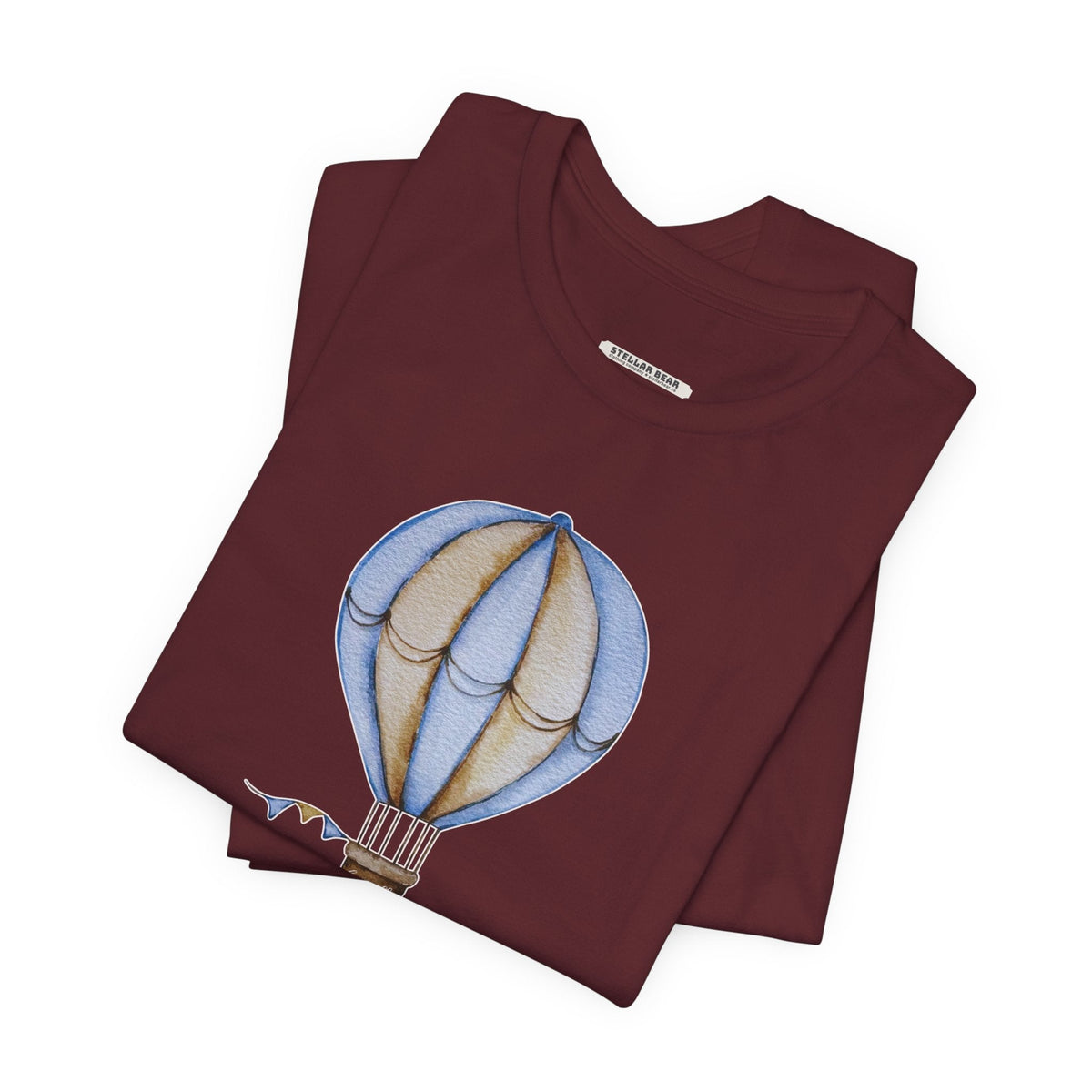 Hot Air Balloon Let's Fly Old-Style Vintage Objects Graphic product image 3