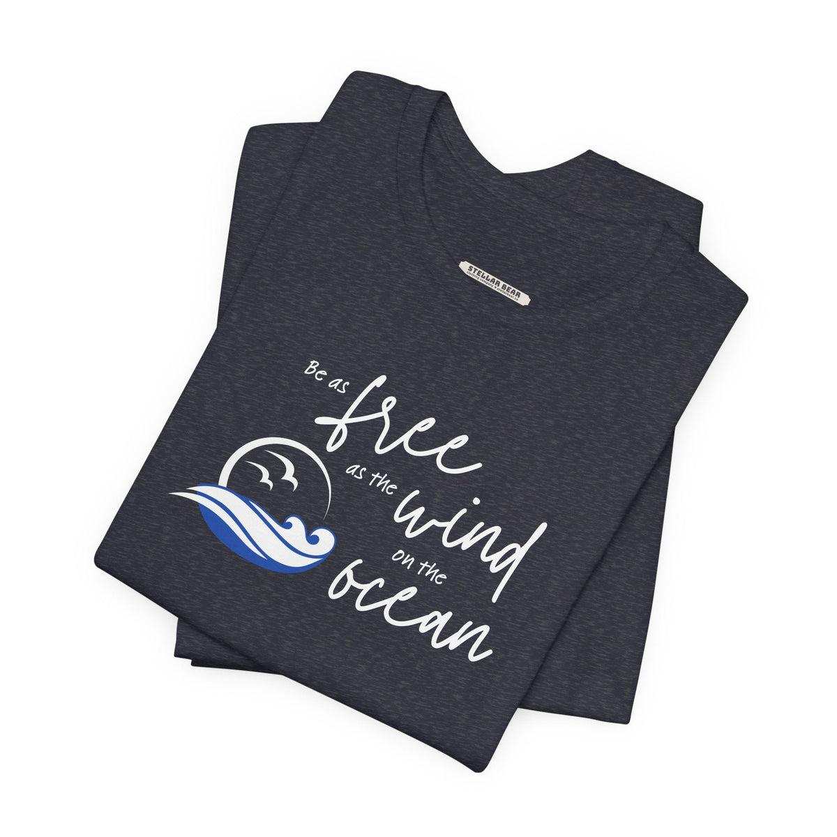 Be as Free as the Wind on Ocean Graphic T-Shirt product image 4