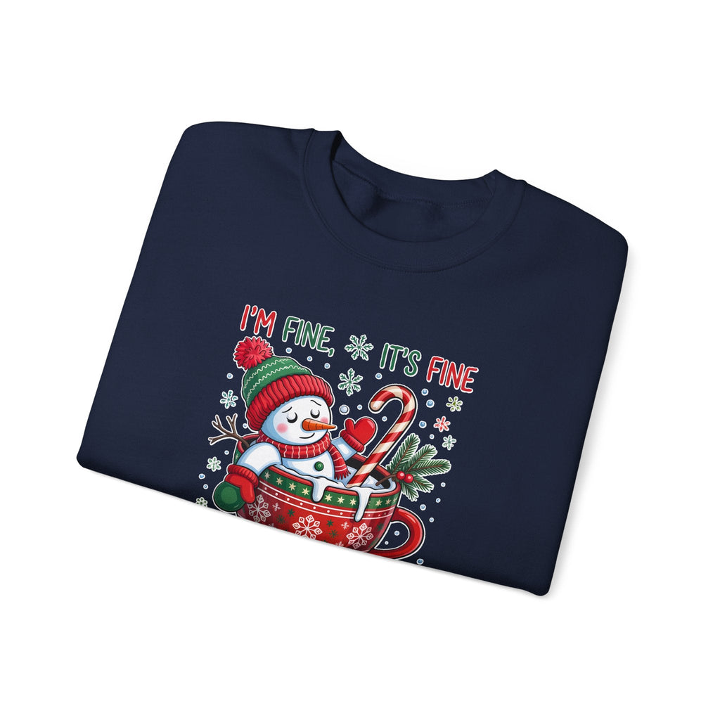 I'm Fine, It's Just Having a Meltdown Graphic Sweatshirt product image 7