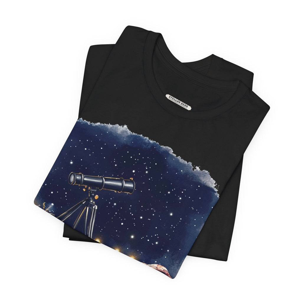 Let's Take a Look Telescope Graphic T-Shirt product image 4