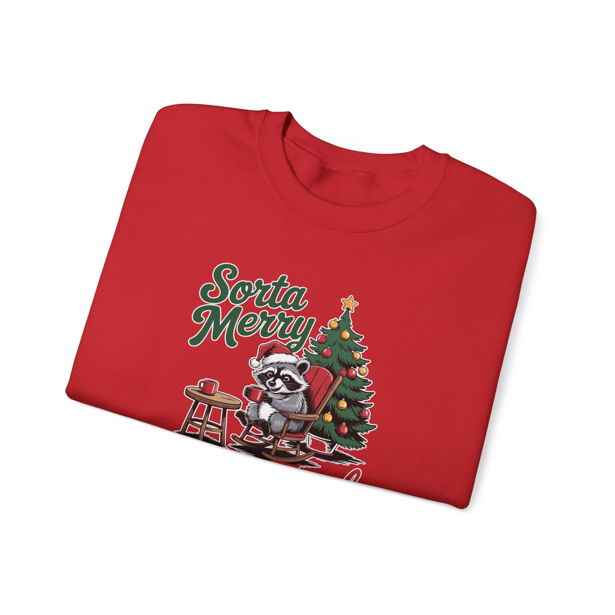 Sorta Merry Feral Graphic Sweatshirt product image 3
