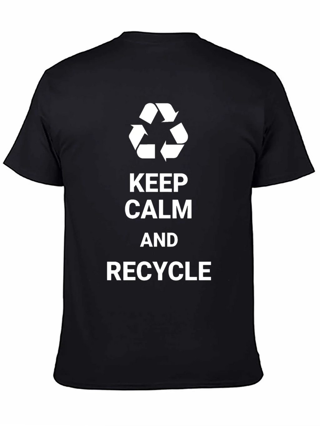 Keep Calm and Recycle T-Shirt - Eco-Friendly Tee product image 4