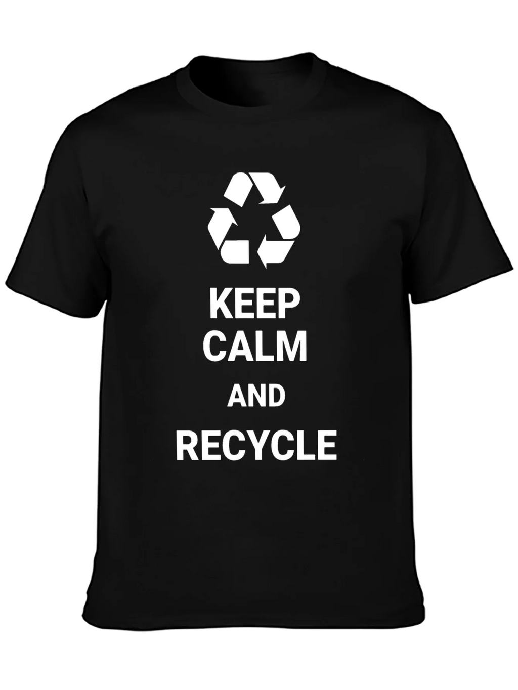 Keep Calm and Recycle T-Shirt - Eco-Friendly Tee product image 3