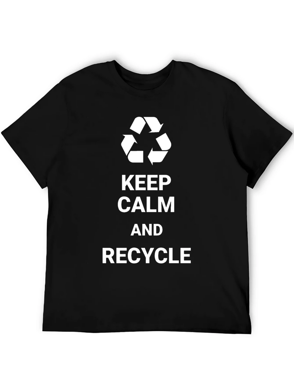 Keep Calm and Recycle T-Shirt - Eco-Friendly Tee product image 5