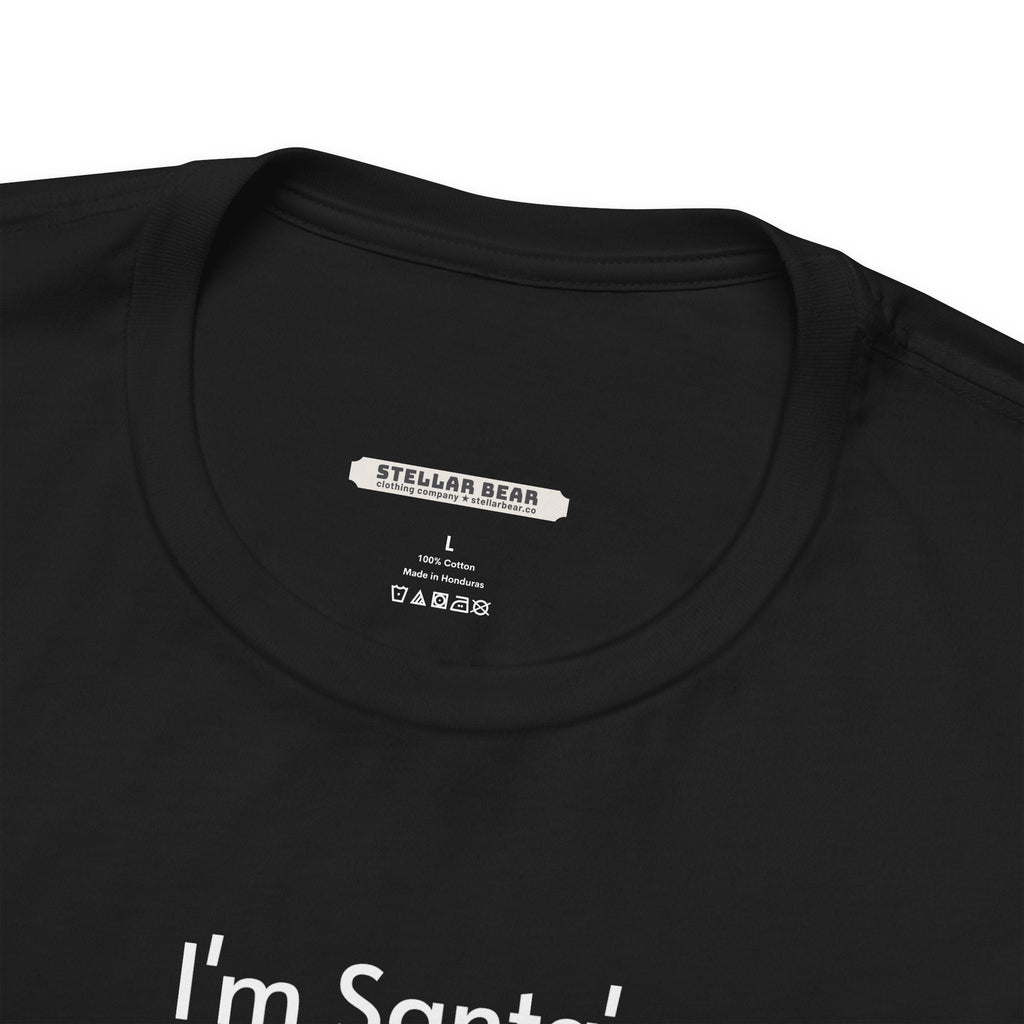 I'm Santa's Favorite Minimalist Style T-Shirt product image 7