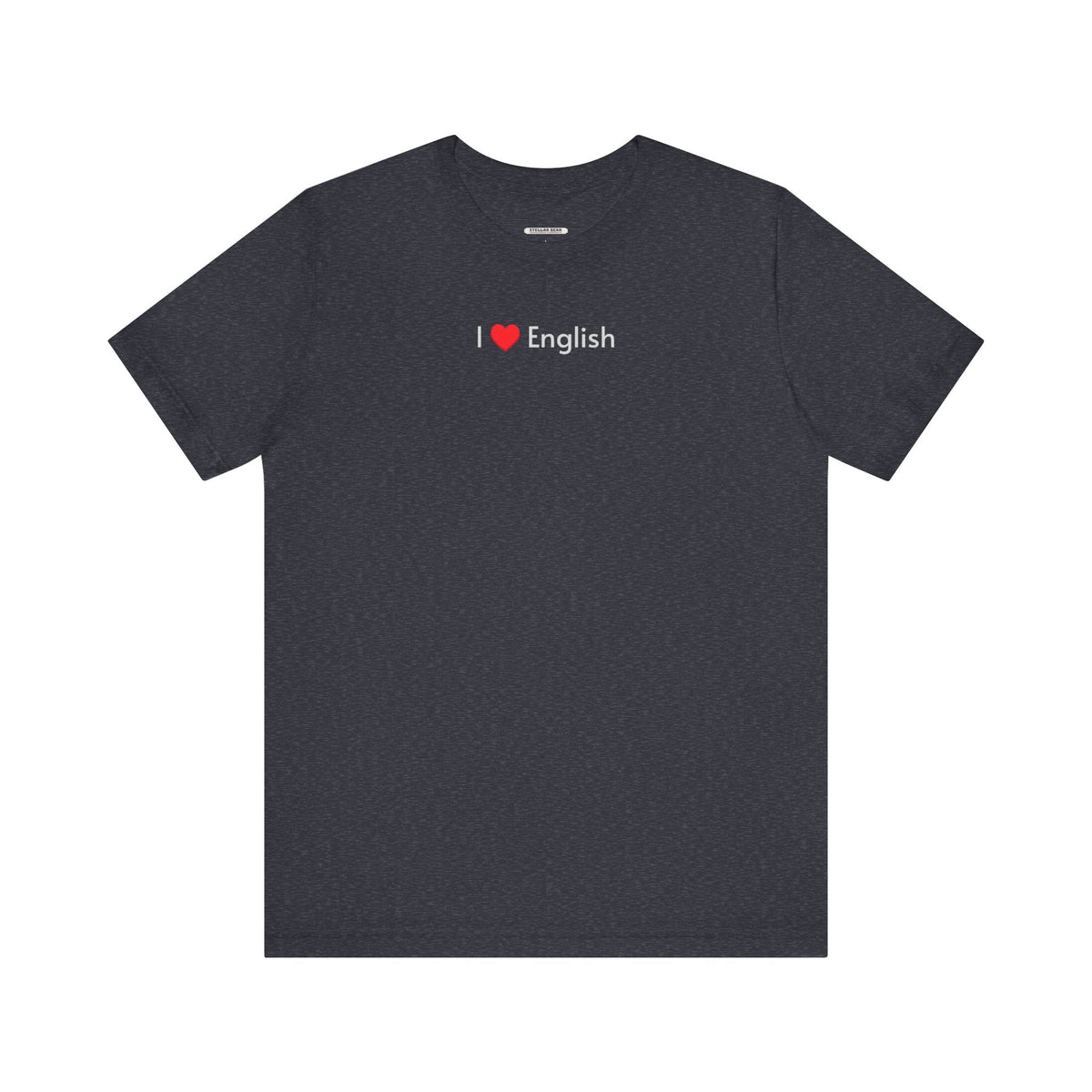 I Love English Minimalist Style T-Shirt product image 10