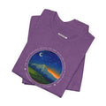 The Night Walked Down Sky Graphic Quote T-Shirt (Fredric L. product image 1