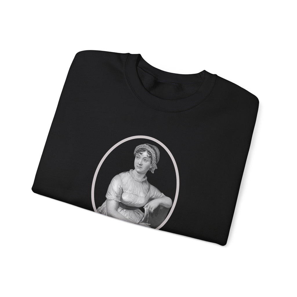 Jane Austen Portrait Vintage Graphic Sweatshirt product image 7