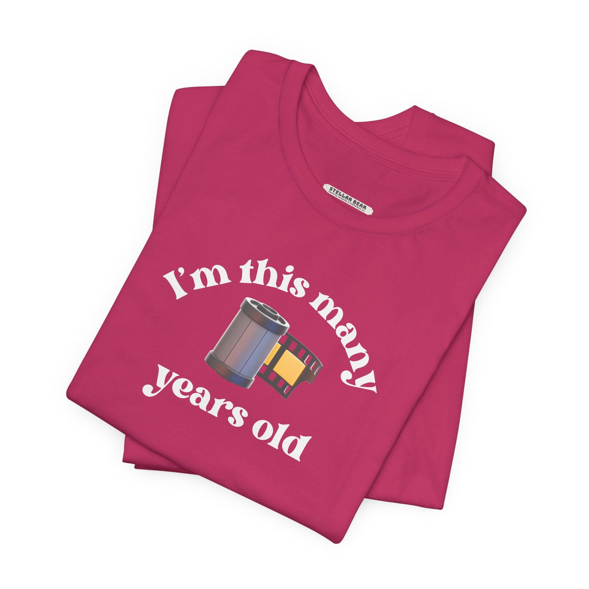 I'm This Many Years Old (Roll of Film) Graphic T-Shirt product image 2