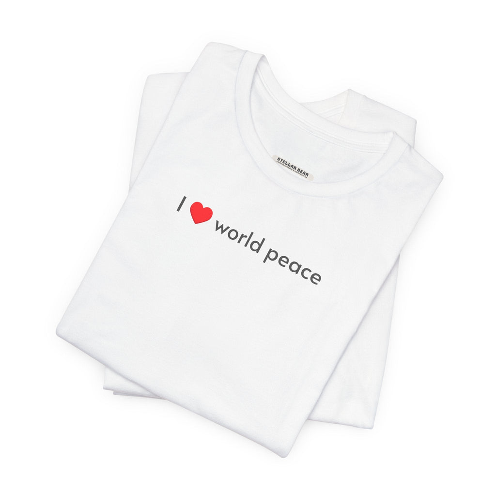 I Love World Peace T-Shirt product image 7