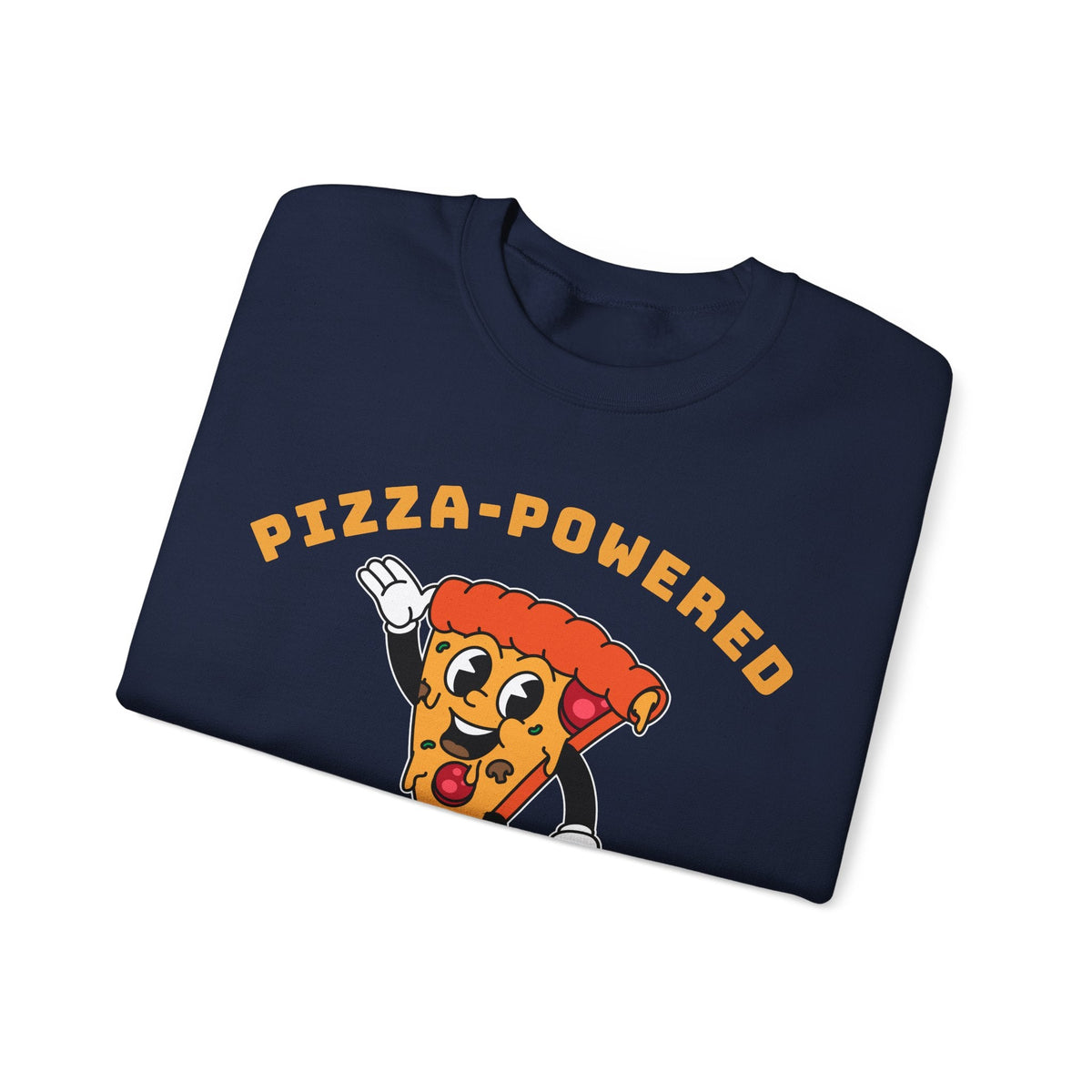 Pizza-Powered Graphic Sweatshirt product image 8