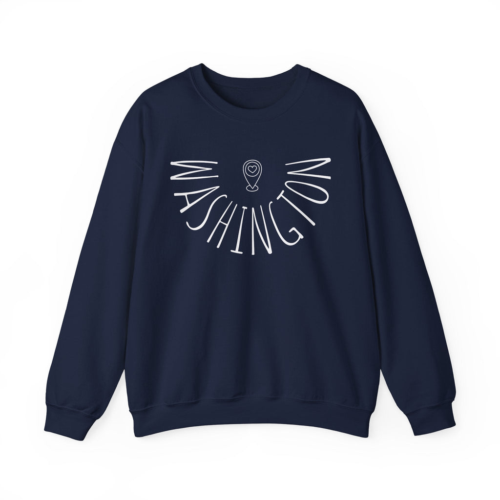 Washington Liquid Letters Graphic Sweatshirt product image 1