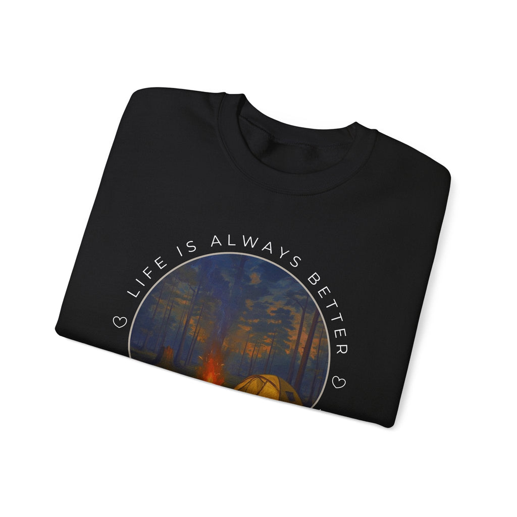 Life is Always Better Around the Campfire Graphic Sweatshirt product image 9
