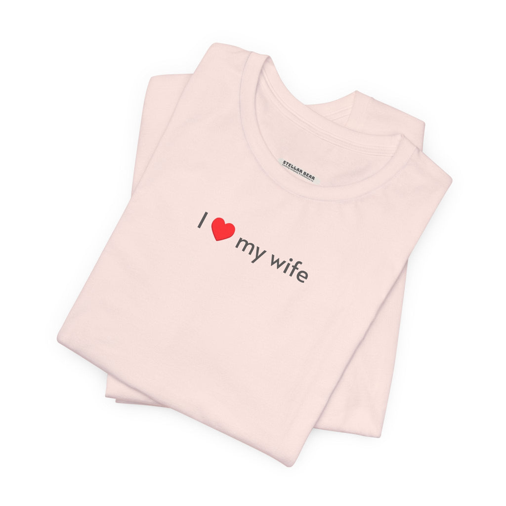 I Love My Wife Minimalist Style T-Shirt for Honeymoon product image 2