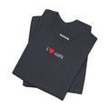 I Love Cats Minimalist Style T-Shirt product image 1