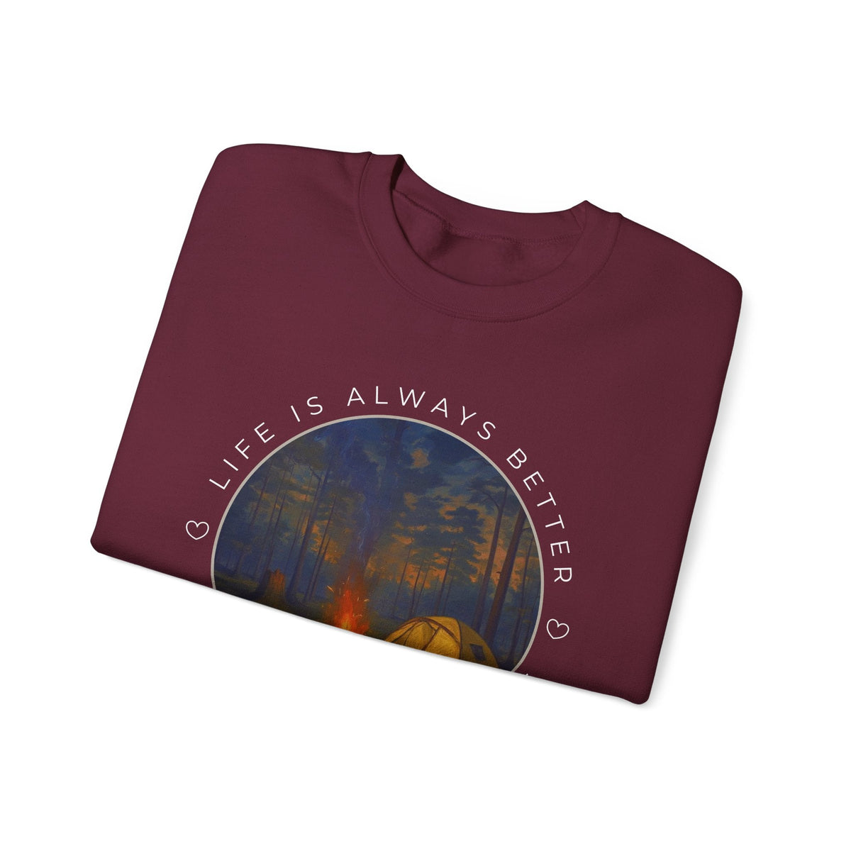 Life is Always Better Around the Campfire Graphic Sweatshirt product image 11