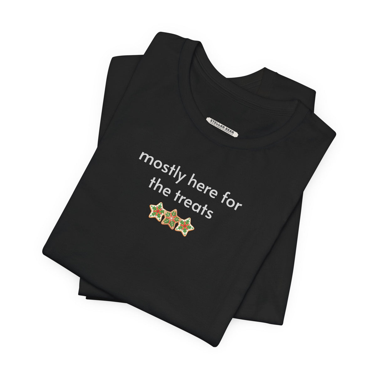 Mostly Here for the Treats Minimalist Style T-Shirt product image 2