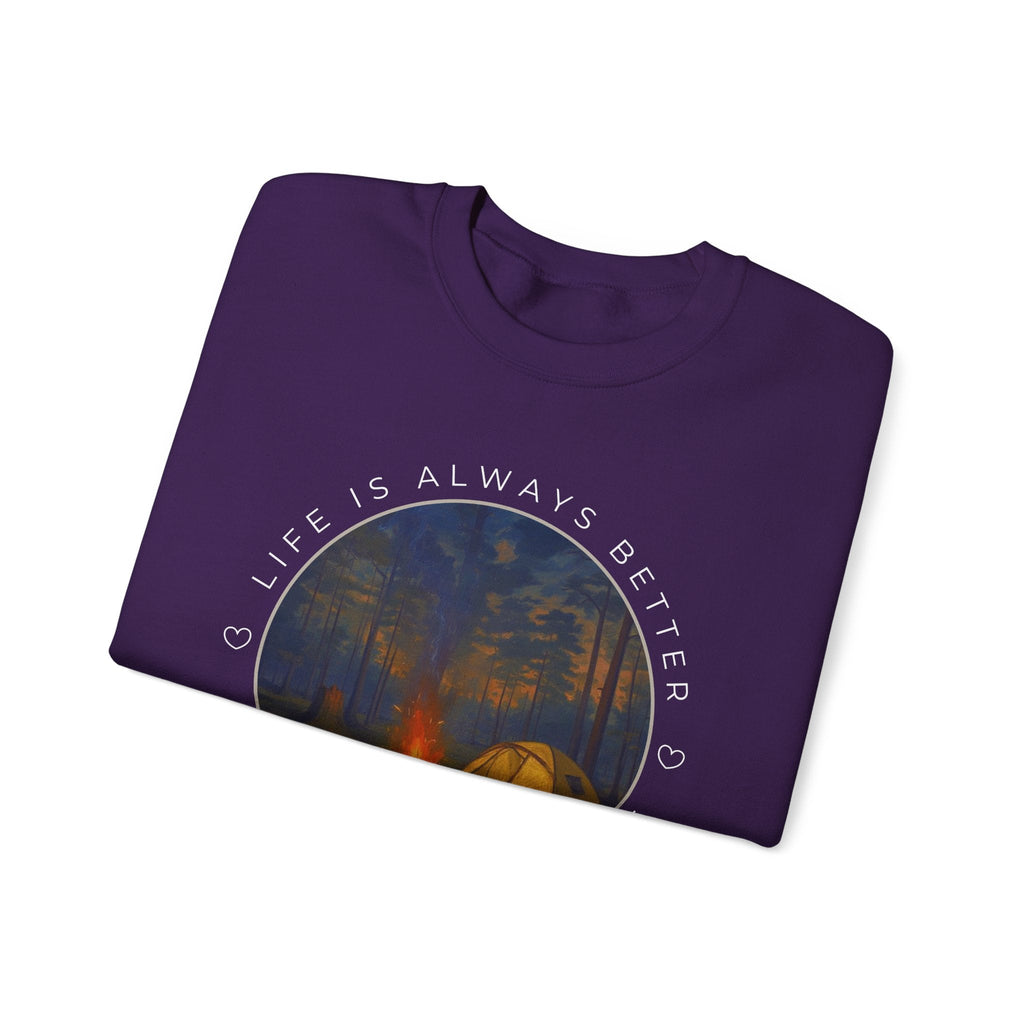 Life is Always Better Around the Campfire Graphic Sweatshirt product image 13