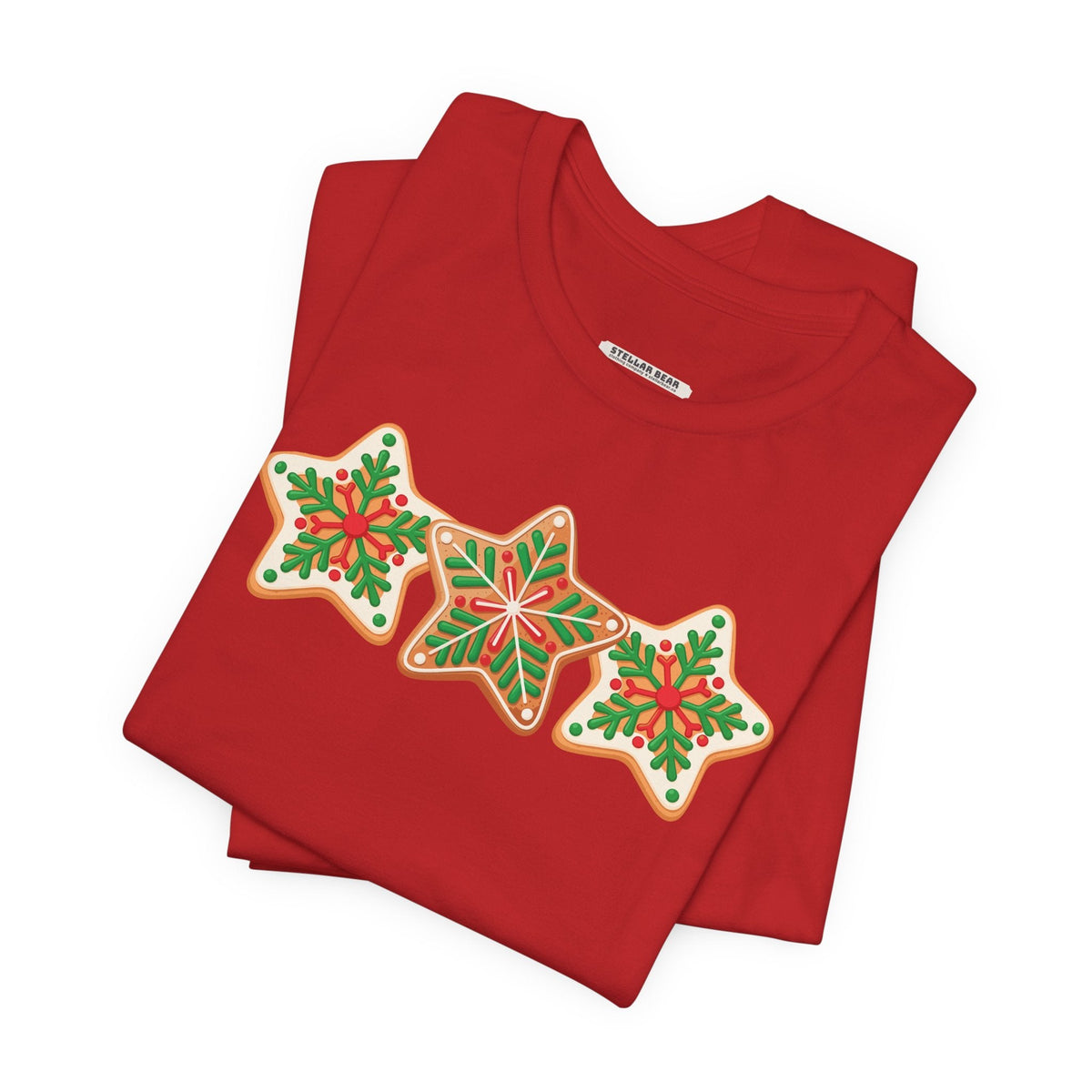 Christmas Star Cookies Graphic T-Shirt product image 1