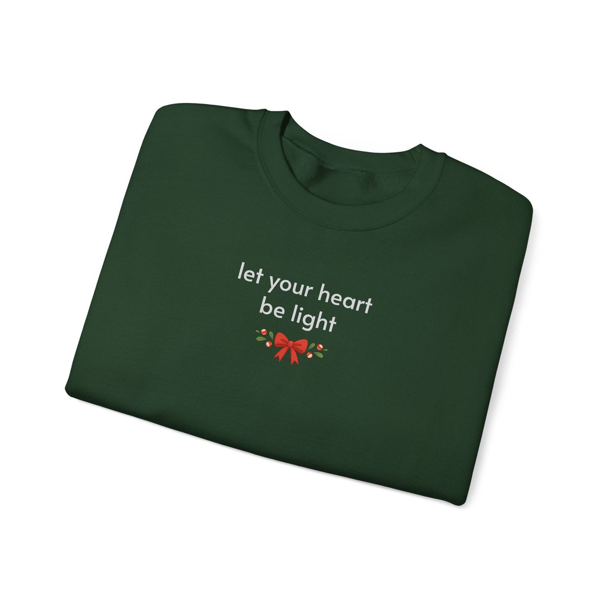 Let Your Heart be Light Minimalist Style Sweatshirt product image 4
