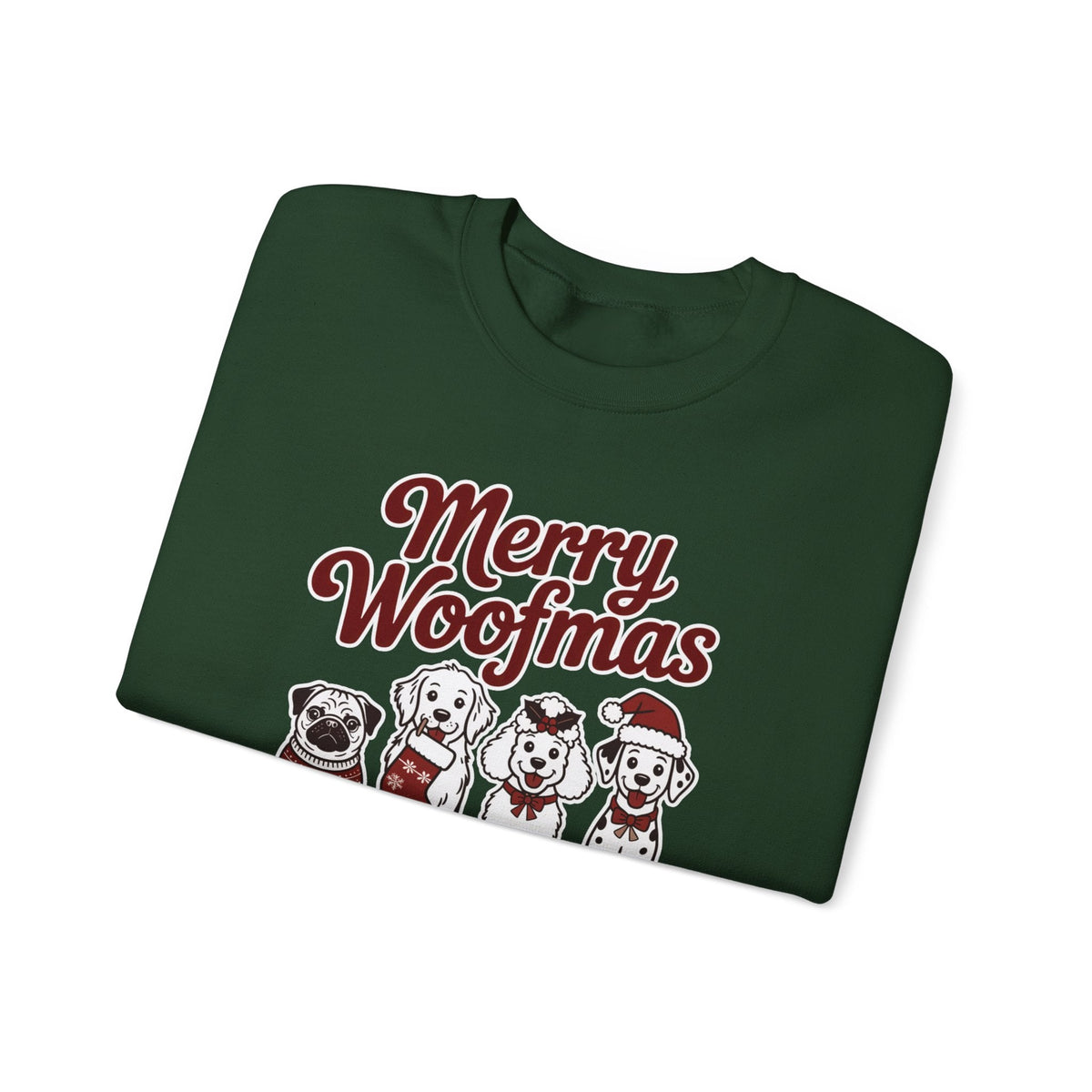 Merry Woofmas Graphic Sweatshirt product image 4
