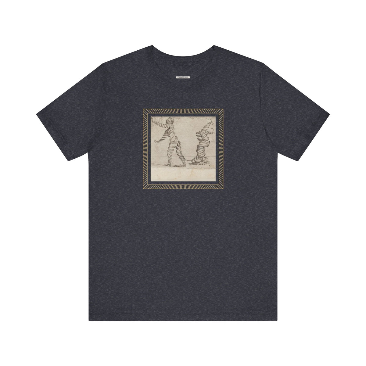 Ribbon People by Giovanni Battista Bracelli 1624 Vintage product image 11