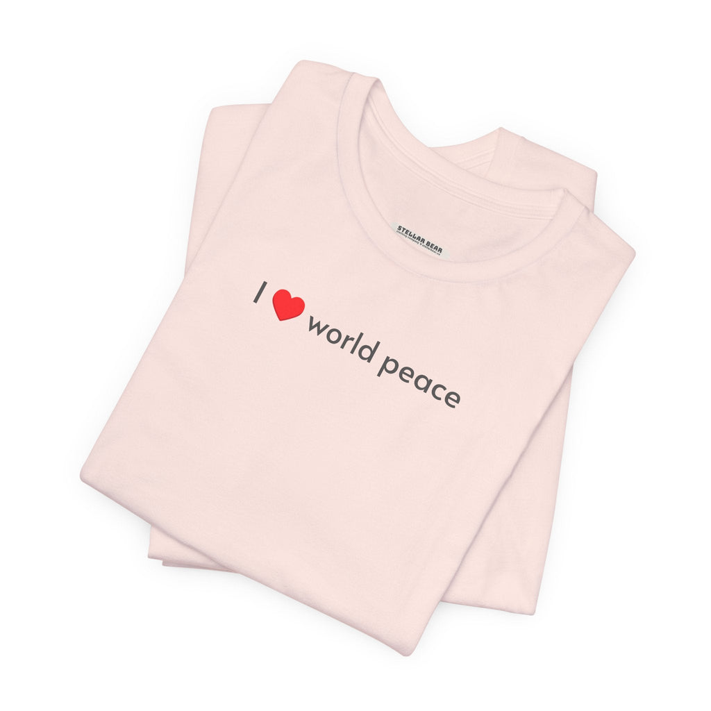 I Love World Peace T-Shirt product image 5
