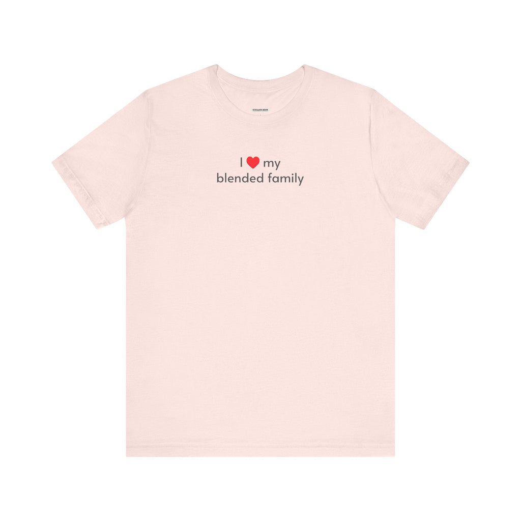 I Love My Blended Family Minimalist Style T-Shirt product image 10
