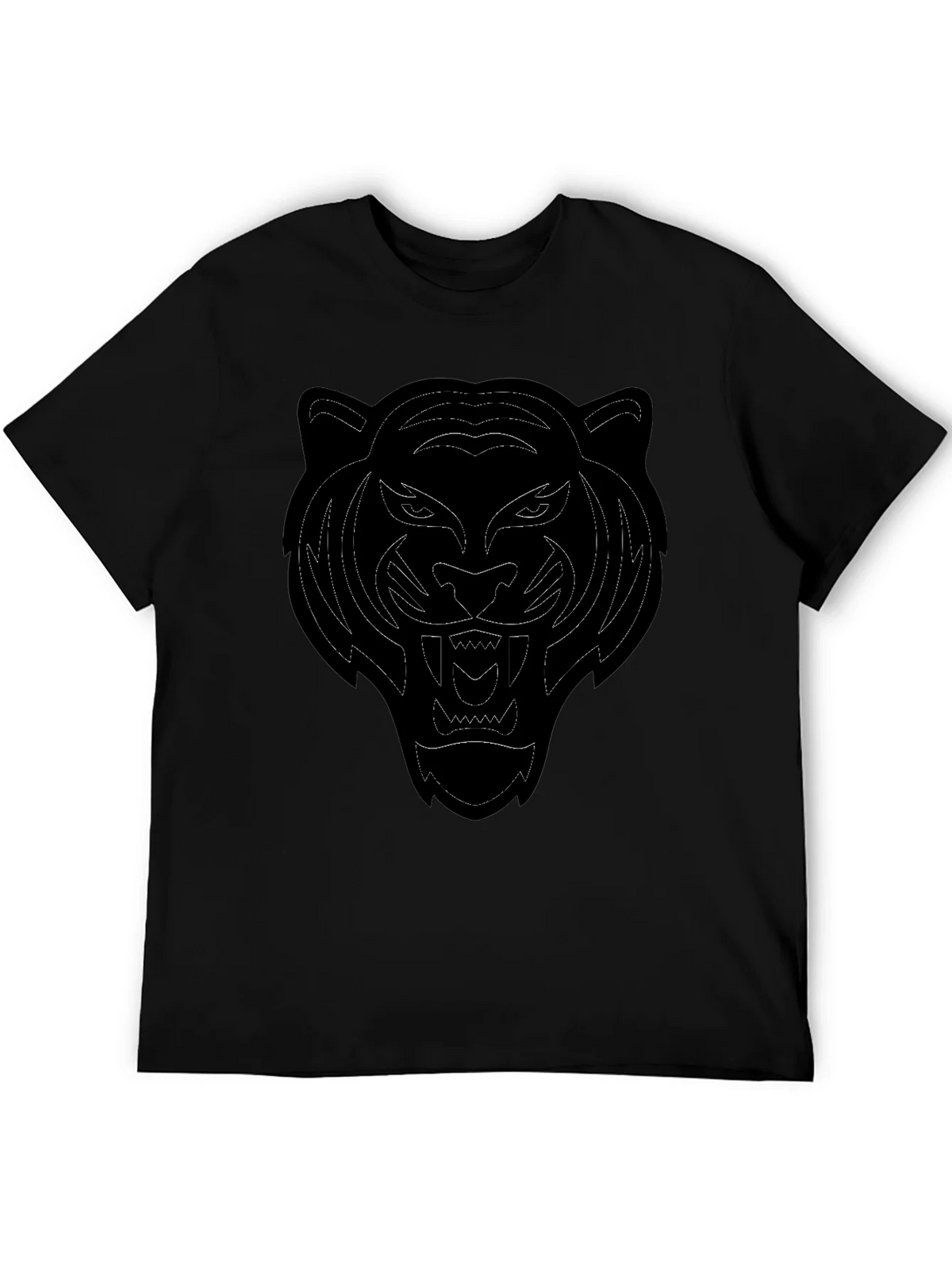 Black Tiger Graphic Tee - Mens Casual T-Shirt product image 5