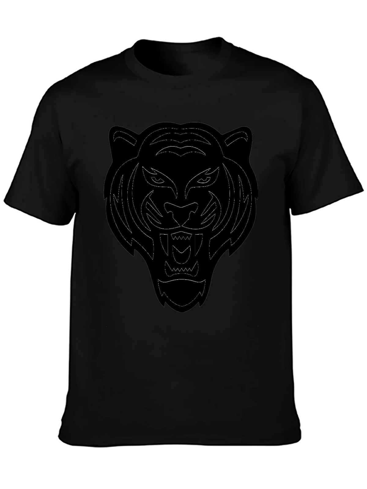 Black Tiger Graphic Tee - Mens Casual T-Shirt product image 3
