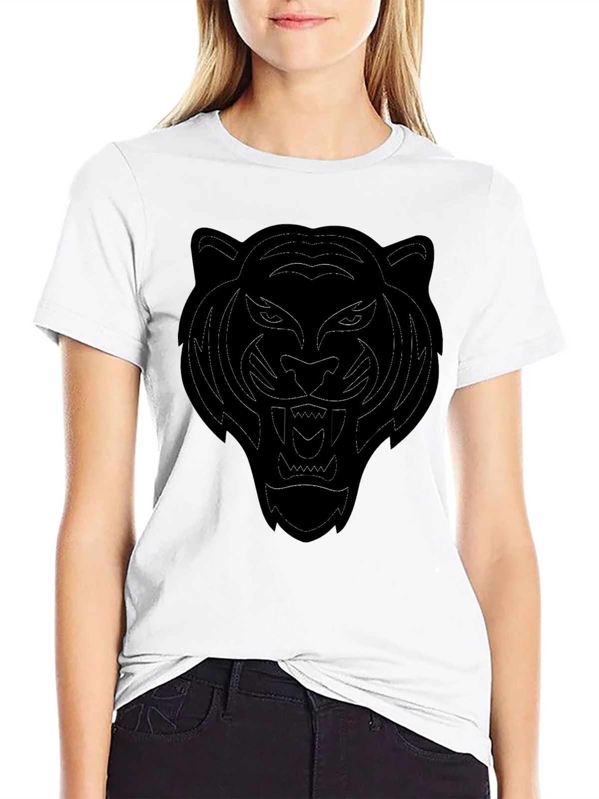 Black Tiger Graphic Tee - Mens Casual T-Shirt product image 8