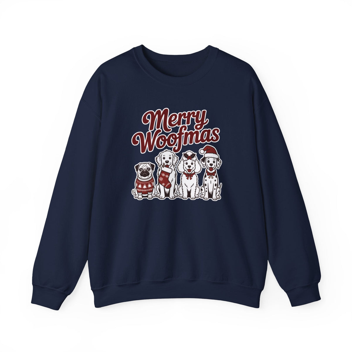 Merry Woofmas Graphic Sweatshirt product image 1