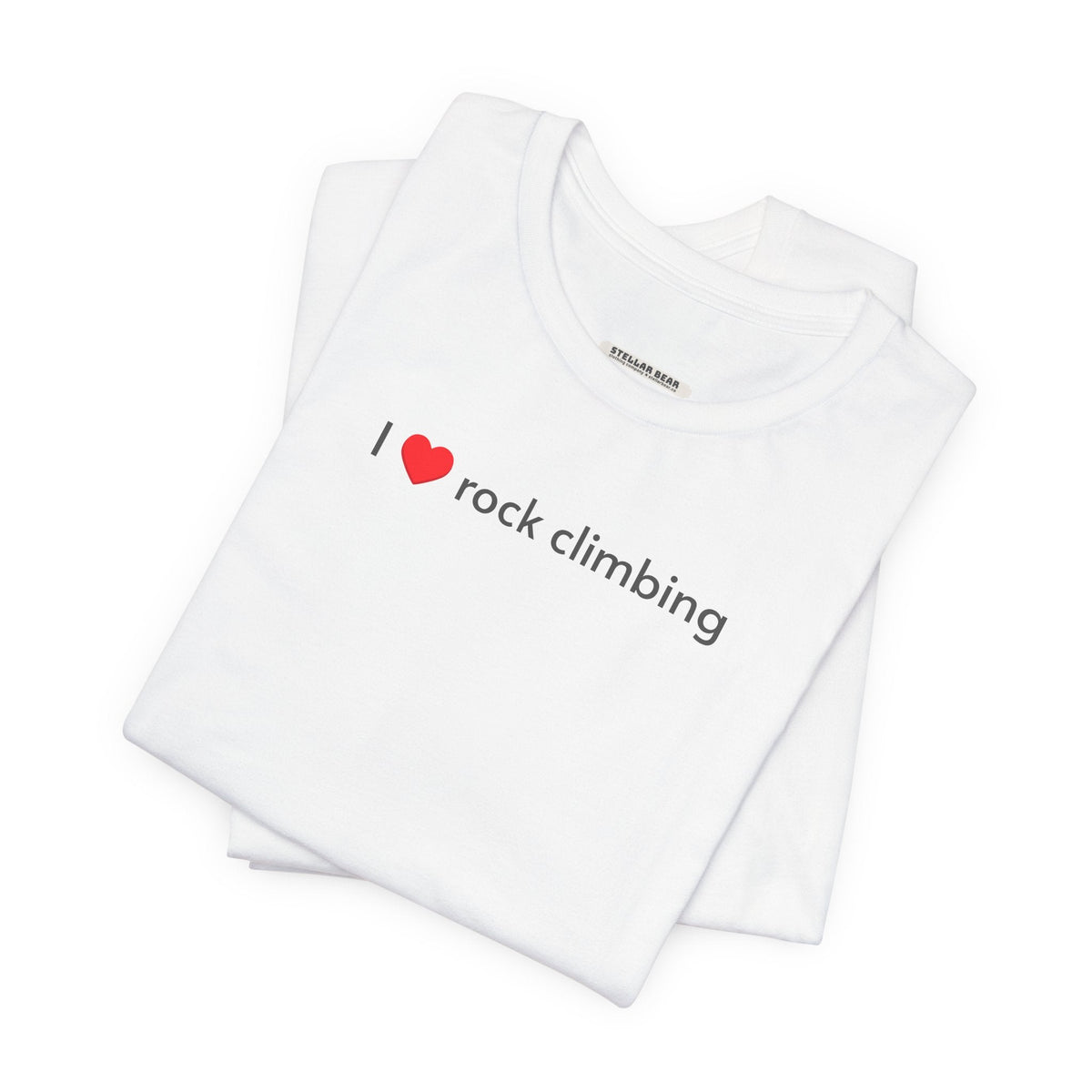I Love Rock Climbing Minimalist Style T-Shirt product image 13