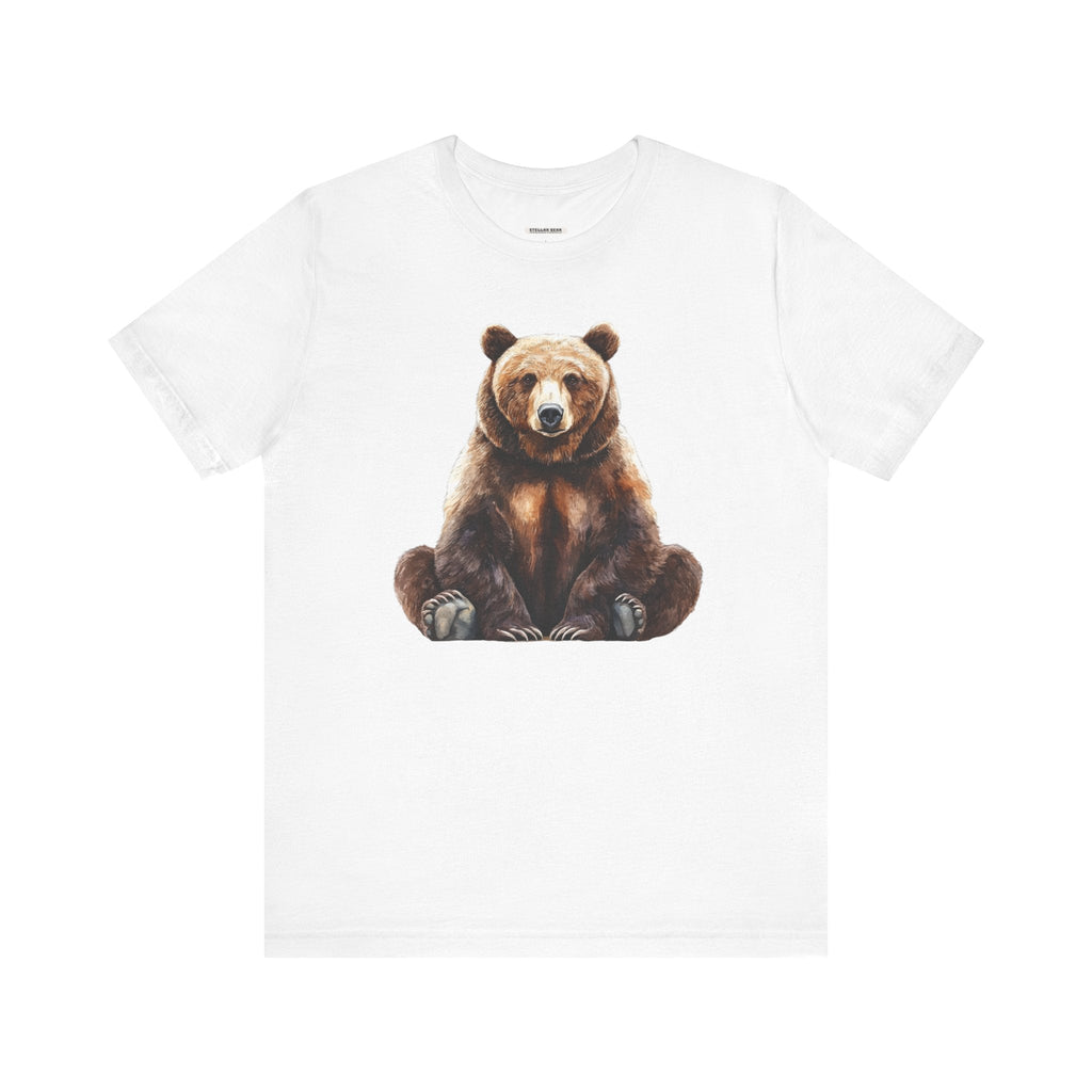 Grizzly Bear Sitting Graphic T-Shirt product image 14