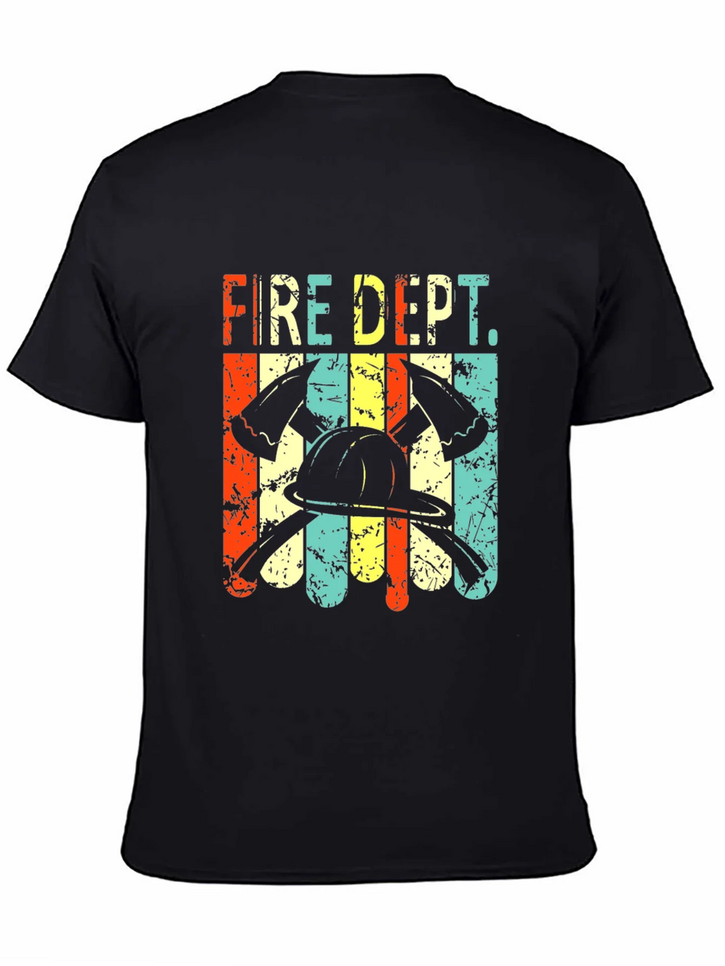Retro Fire Dept. Graphic Tee product image 4