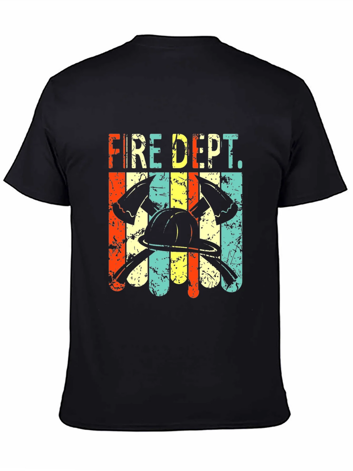 Retro Fire Dept. Graphic Tee product image 4