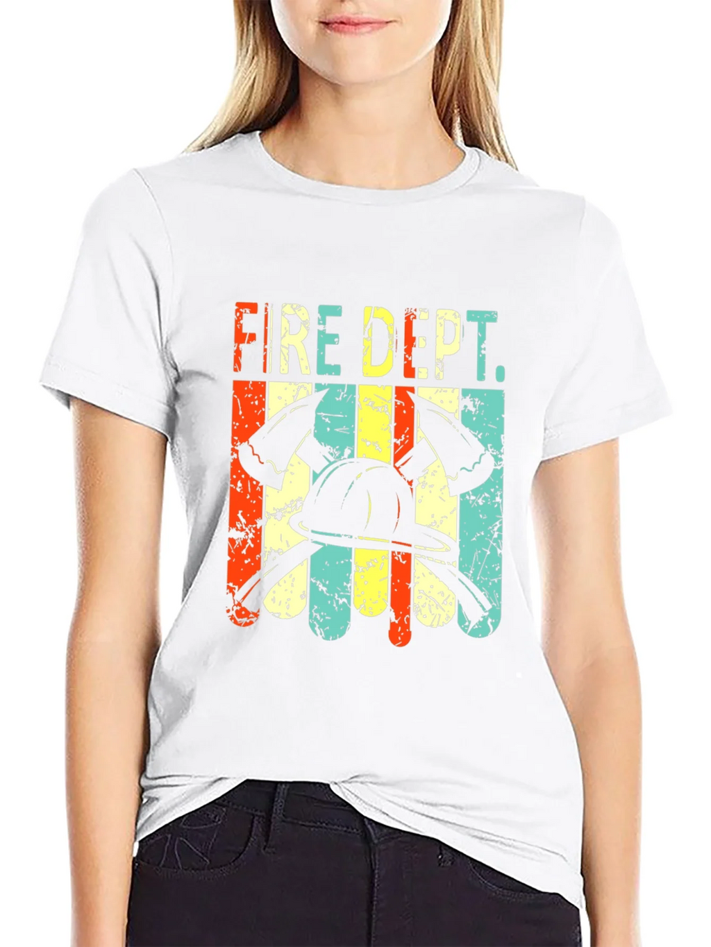 Retro Fire Dept. Graphic Tee product image 8