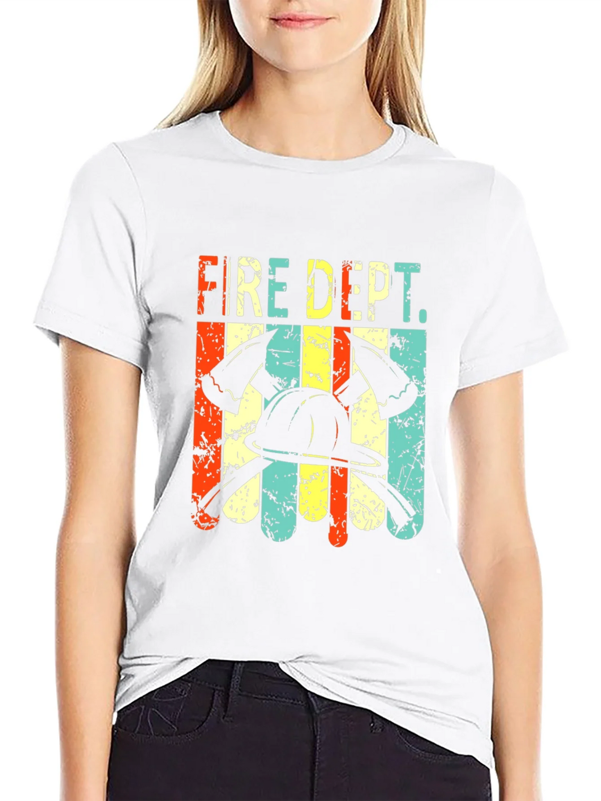 Retro Fire Dept. Graphic Tee product image 8