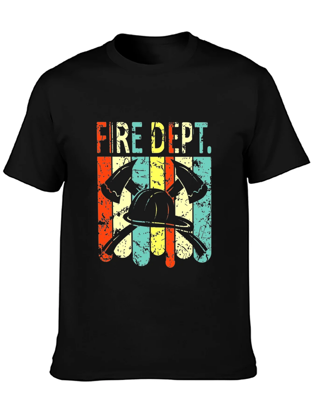 Retro Fire Dept. Graphic Tee product image 3