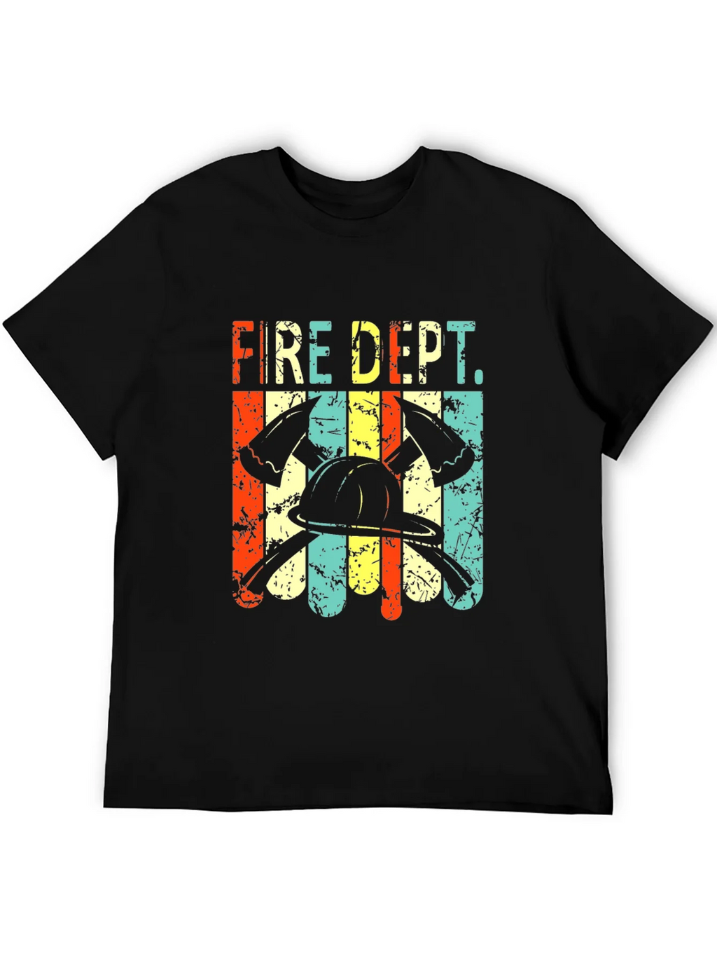 Retro Fire Dept. Graphic Tee product image 5