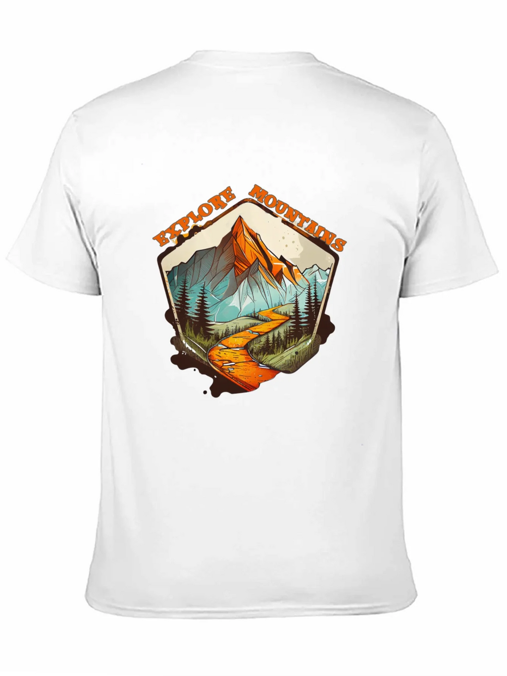 Explore Mountains Graphic Tee - Black product image 10