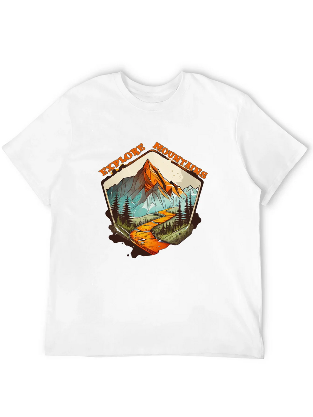 Explore Mountains Graphic Tee - Black product image 11