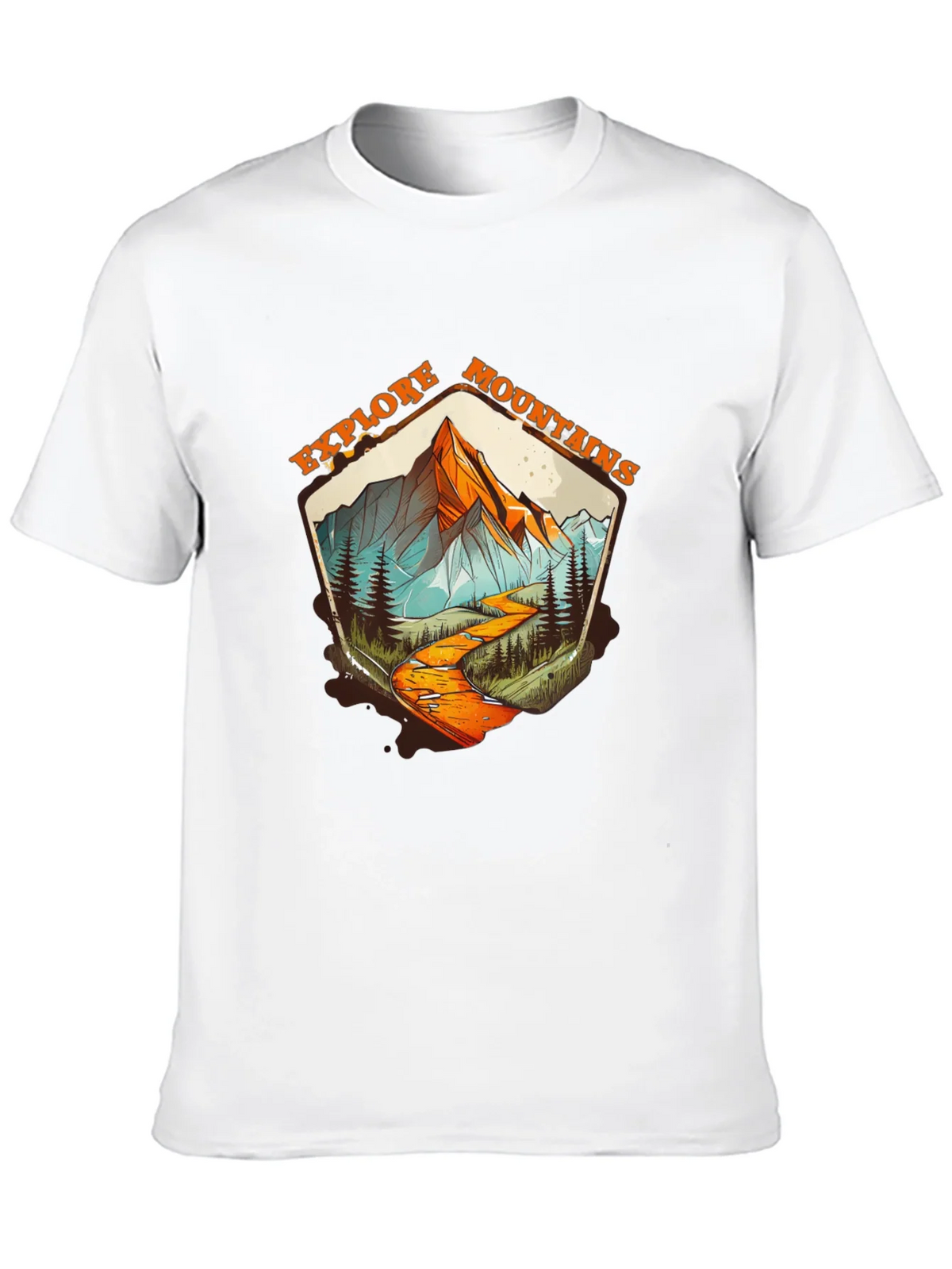 Explore Mountains Graphic Tee - Black product image 9