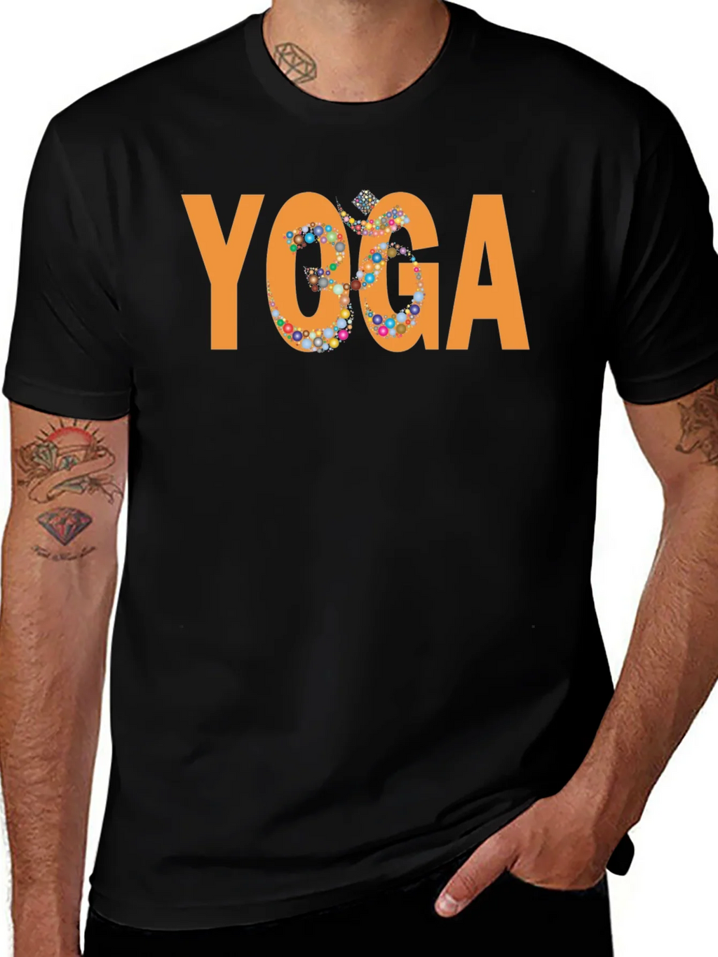 Yoga Graphic Tee - Meditative Comfort product image 1